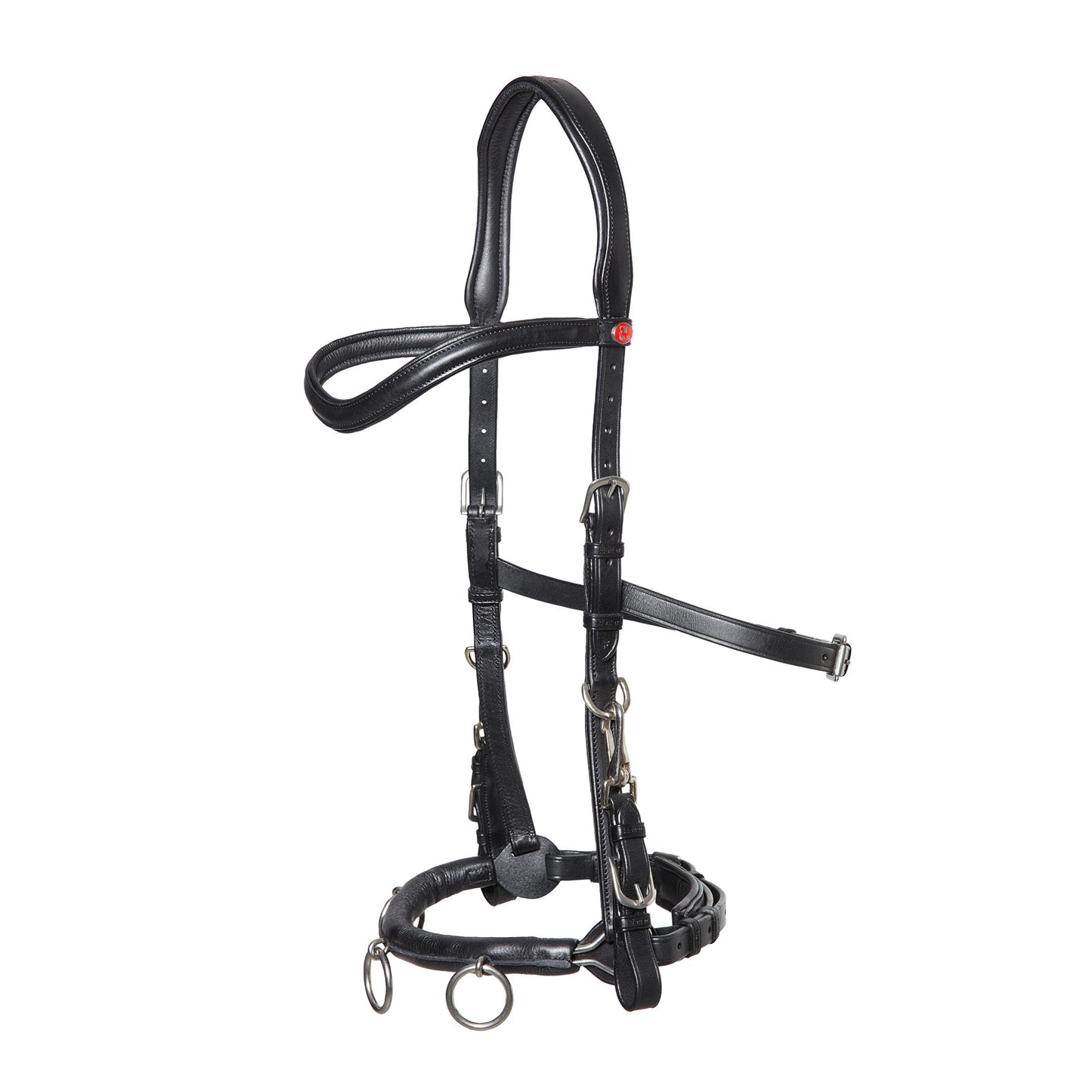 Kieffer Kappzaum Ultrasoft® ohne starres Naseneisen, Rindsleder