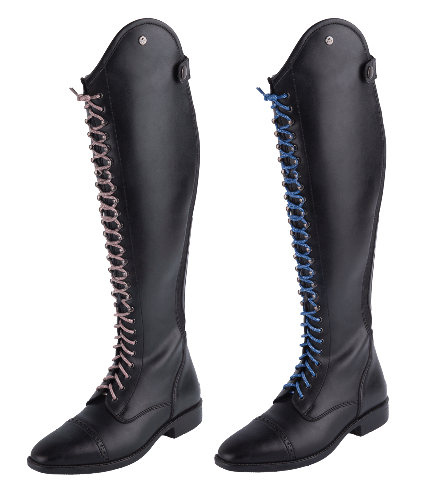 Waldhausen Reitstiefel Portland Polo inklusive zwei Paar glitzernder Schnürsenkel