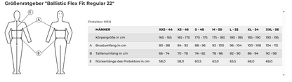 Komperdell Ballistic FlexFit Regular 22 Herren