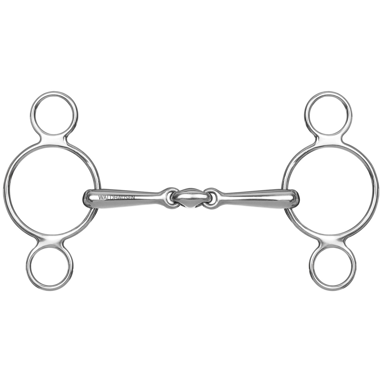 Waldhausen 3-Ringtrense doppelt gebrochen, massiv