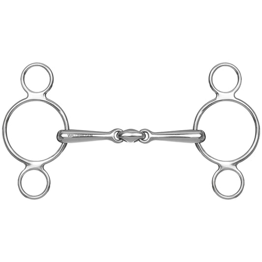 Waldhausen 3-Ringtrense doppelt gebrochen, massiv