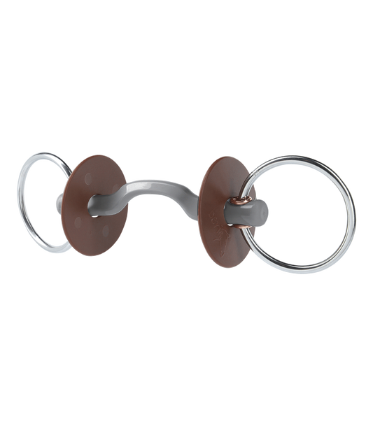 Waldhausen beris Wassertrense mit KONNEX Zungenbogen DÜNN, Ring 7,5cm