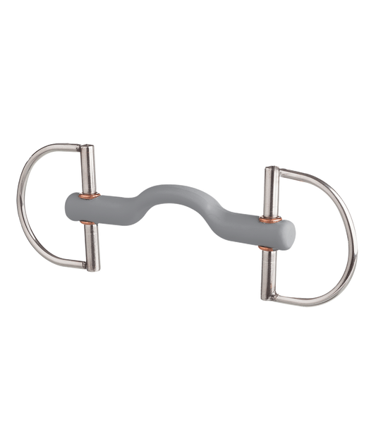 Waldhausen beris D-Ring Gebiss mit Zungenbogenstange