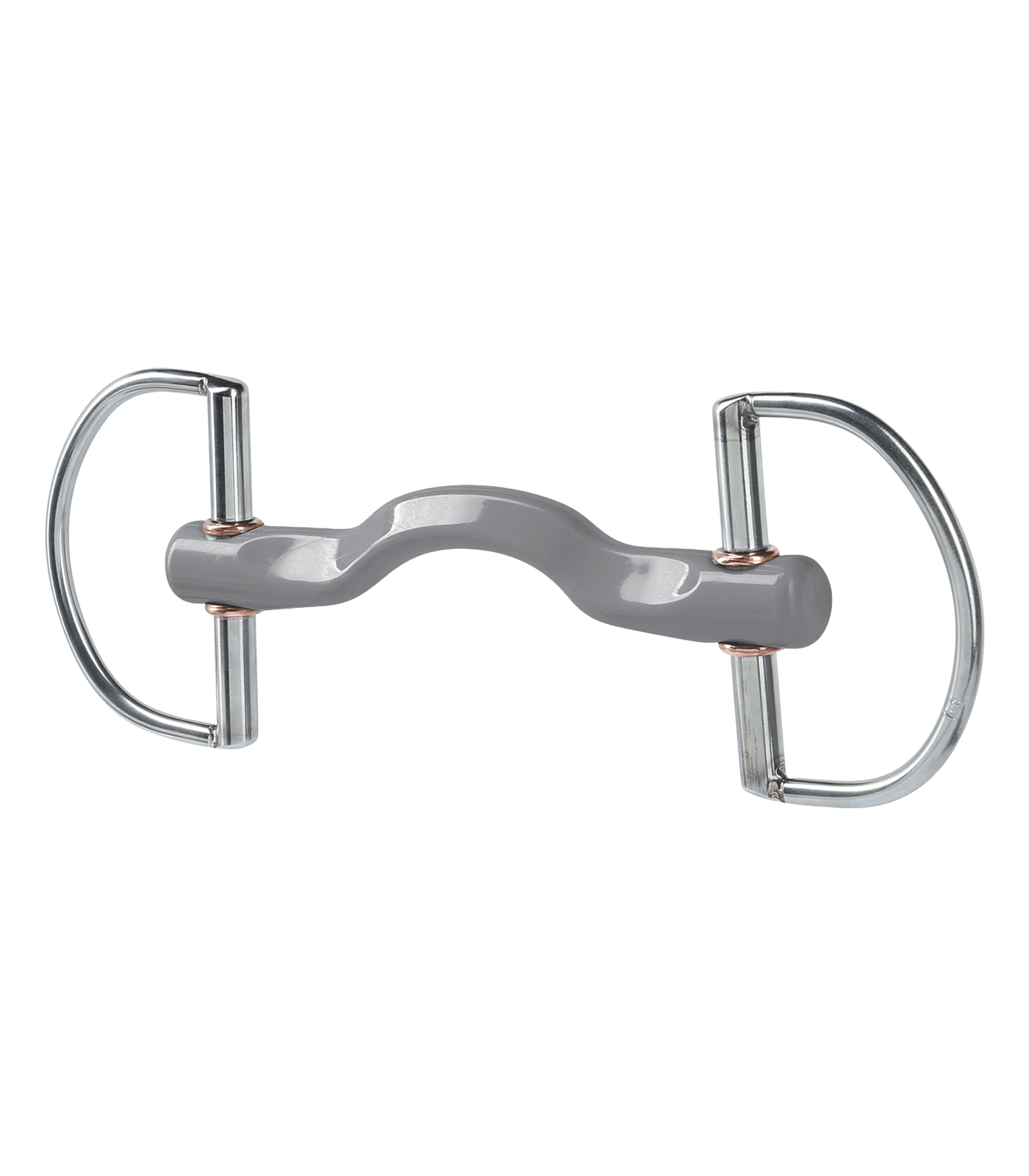 Waldhausen beris D-Ring Gebiss mit KONNEX Zungenbogen