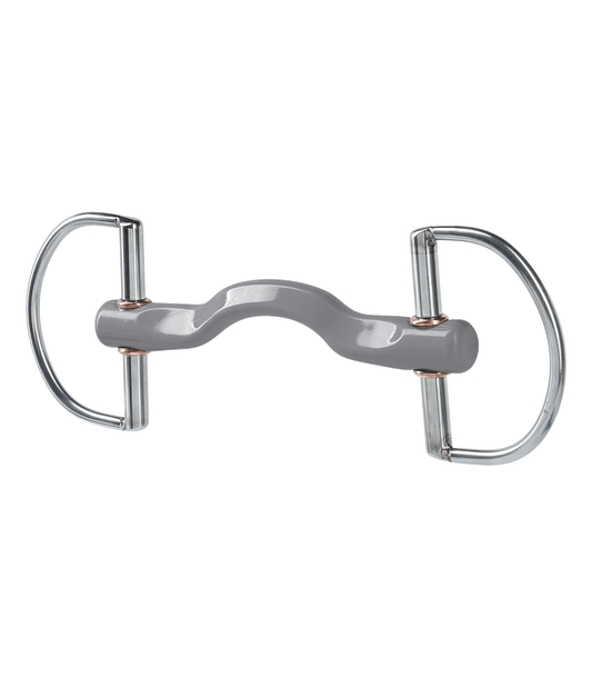 Waldhausen beris D-Ring Gebiss mit KONNEX Zungenbogen