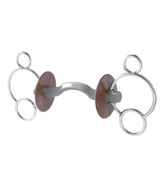 Waldhausen beris 3-Ring Gebiss mit KONNEX Zungenbogen