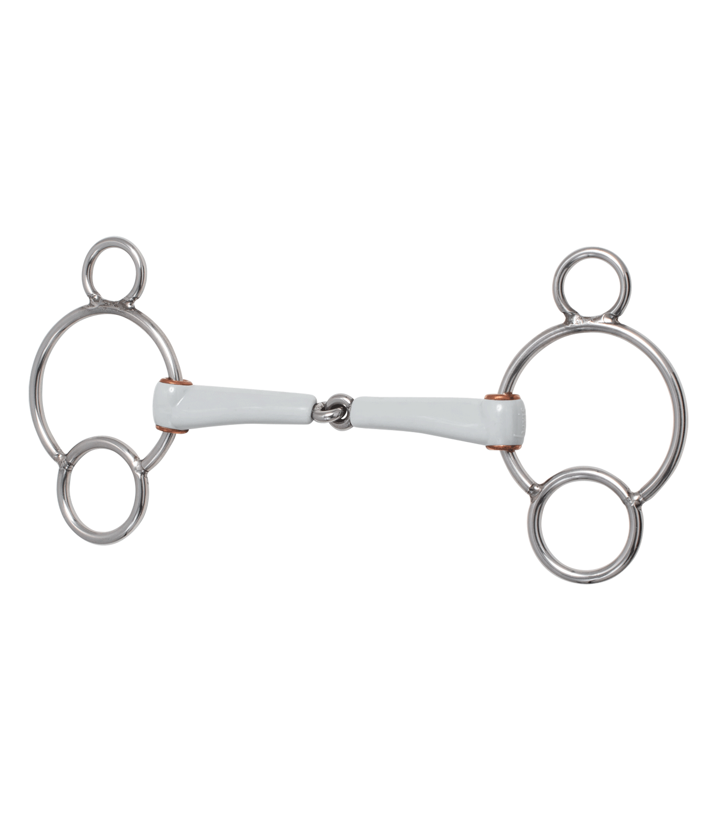 Waldhausen beris 3-Ring Gebiss, einfach gebrochen
