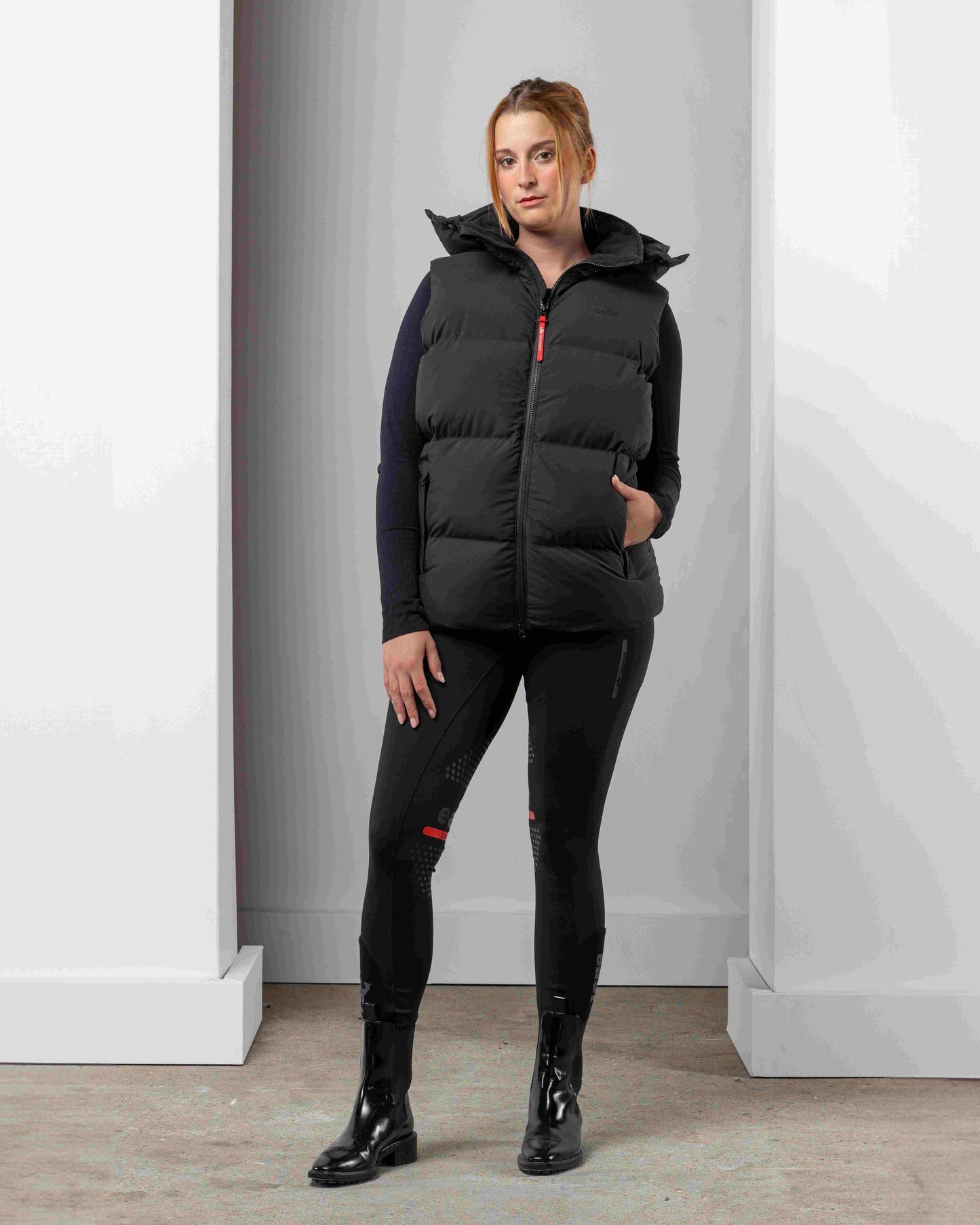 ea.st Performance Puffy Vest, Weste ,Jacke schwarz
