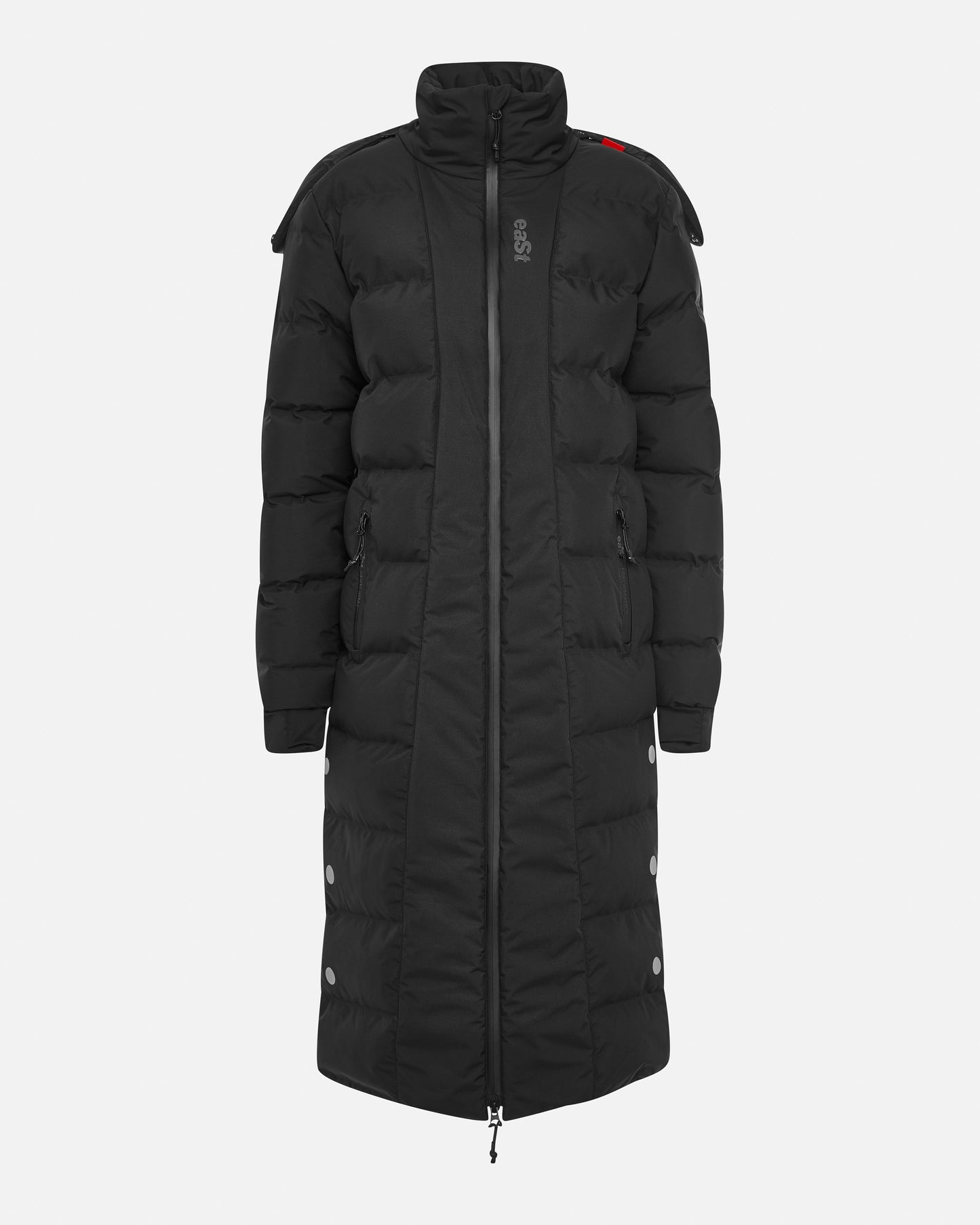 eaSt Performance Long Coat Reitmantel Mantel Unisex in schwarz