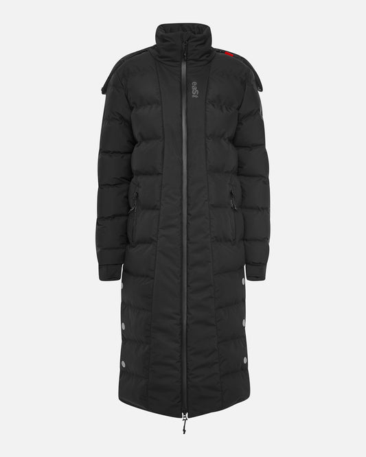 eaSt Performance Long Coat Reitmantel Mantel Unisex in schwarz