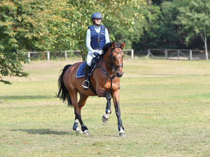 Sicherheitsweste BURGHLEY in blau und schwarz