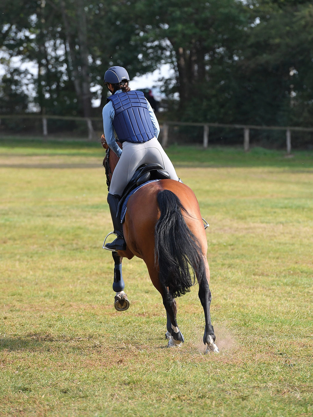 Sicherheitsweste BURGHLEY in blau und schwarz
