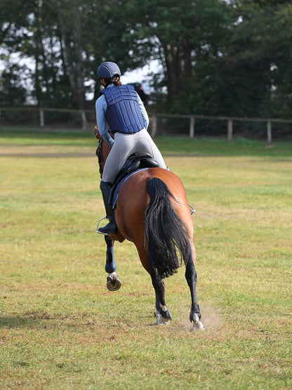 Sicherheitsweste BURGHLEY in blau und schwarz