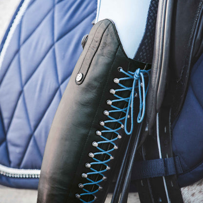 BUSSE Reitstiefel LAVAL schwarz Schnürrstiefel viele Größen