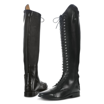 BUSSE Reitstiefel LAVAL schwarz Schnürrstiefel viele Größen
