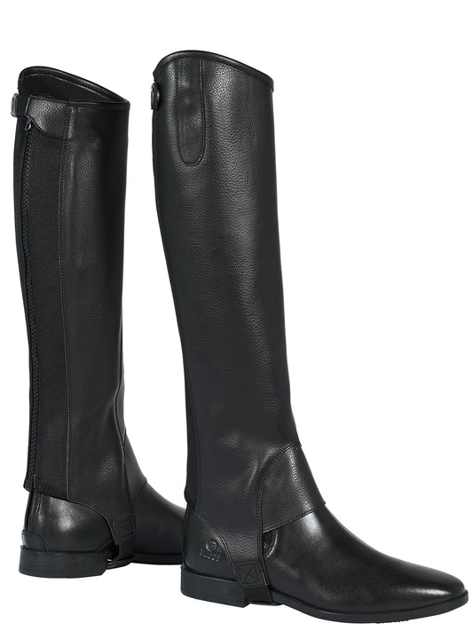 Wadenchaps SOFT in schwarz und dunkelbraun