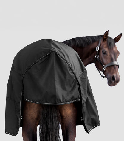Waldhausen NORDIC Outdoordecke, High Neck, 200 g, schwarz , Regendecke