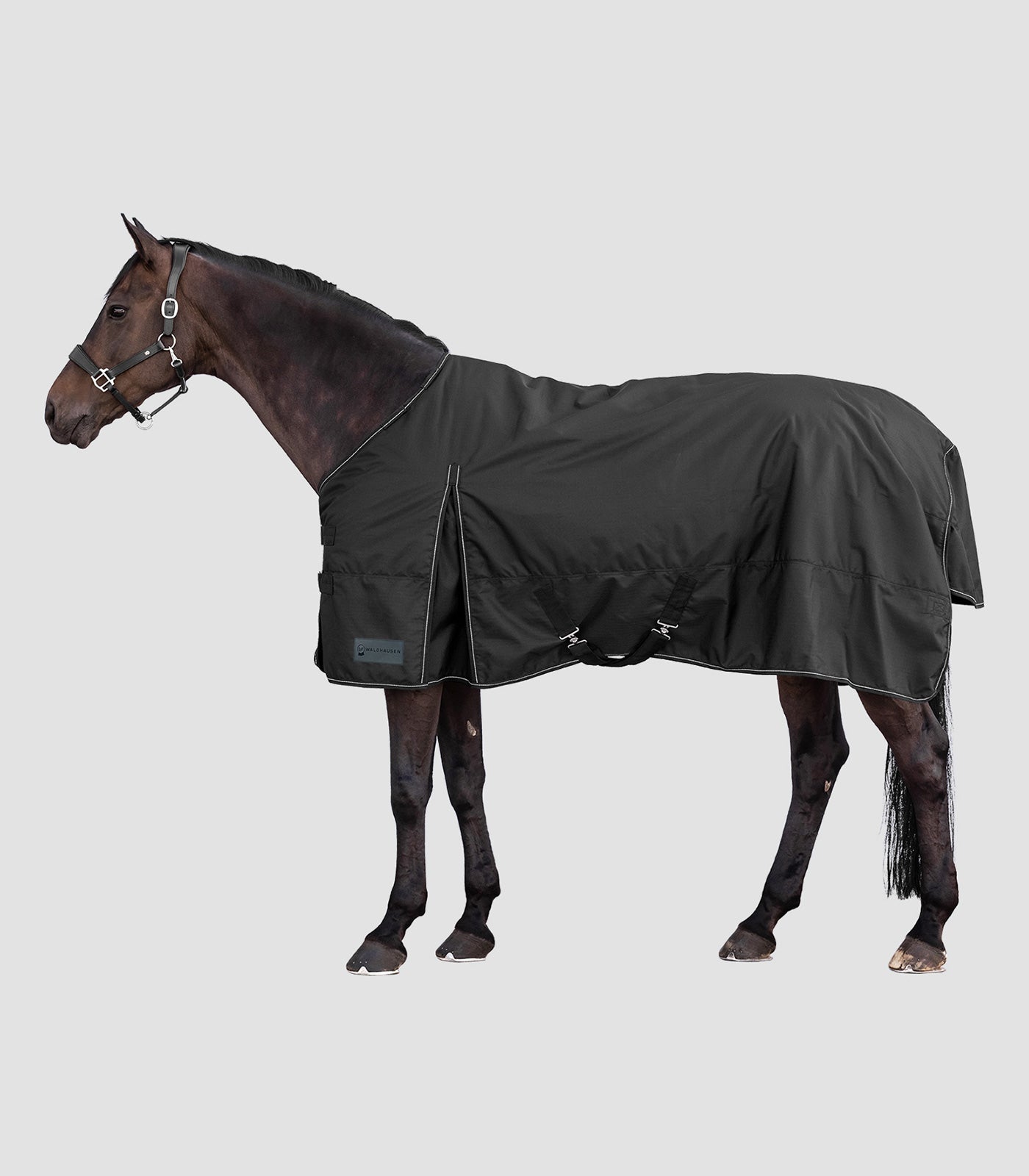 Waldhausen NORDIC Outdoordecke schwarz, Fleece, 600 Denier, Regendecke