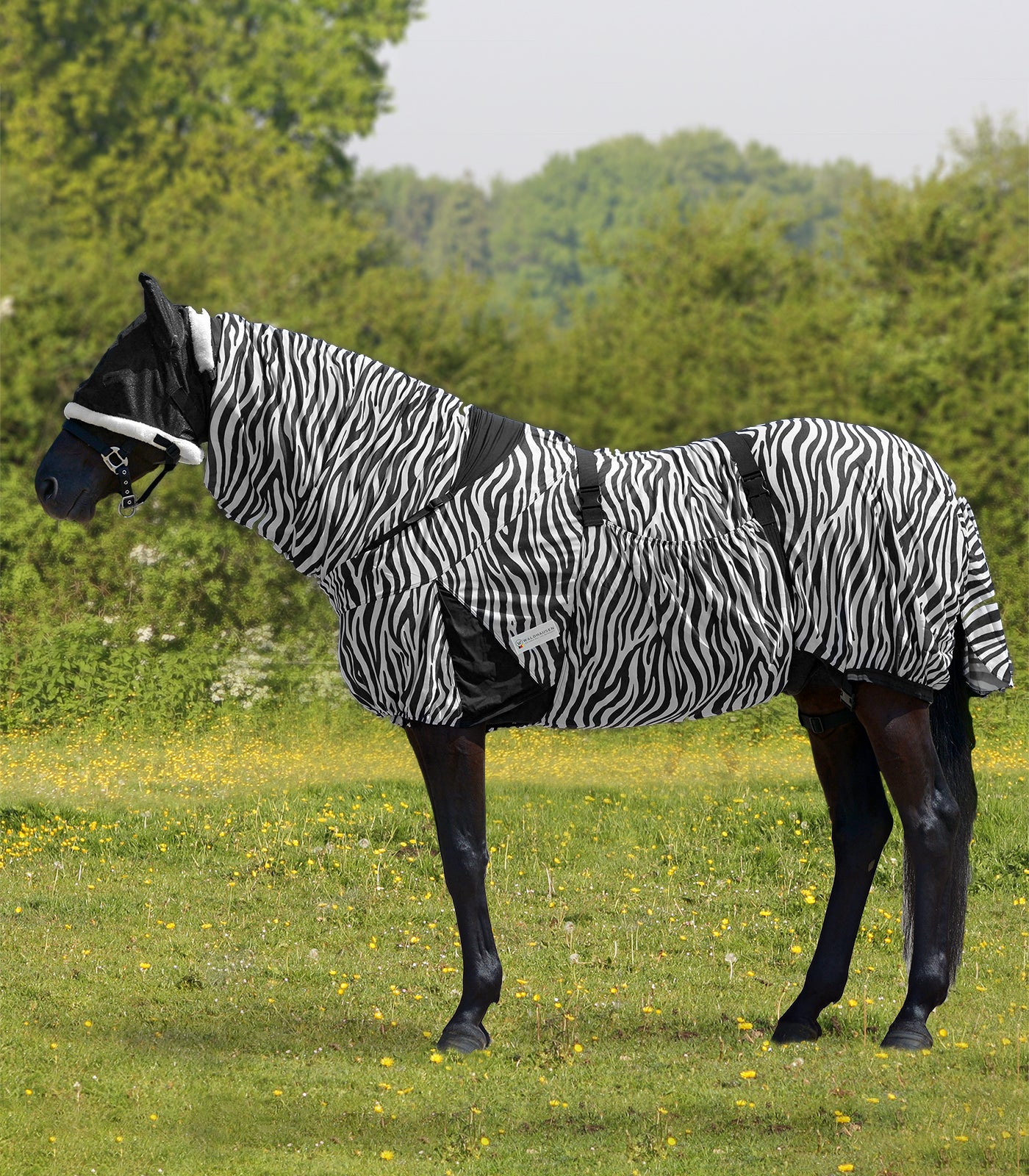 Waldhausen Ekzemdecke Zebra Fliegenschutz