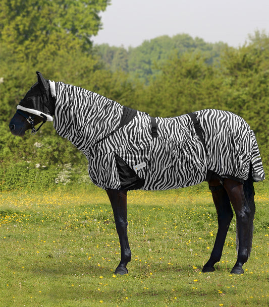 Waldhausen Ekzemdecke Zebra Fliegenschutz