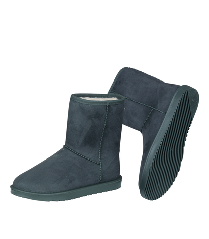 Waldhausen Bootie Rainless Velours Winterschuhe dunkelolive