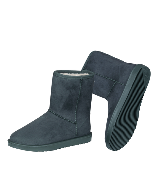 Waldhausen Bootie Rainless Velours Winterschuhe dunkelolive