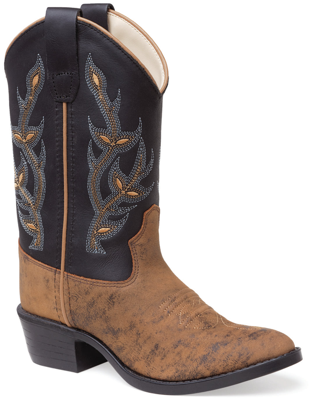 Leder Western-Reitstiefel Old West – Kinder, Jugendliche, Damen