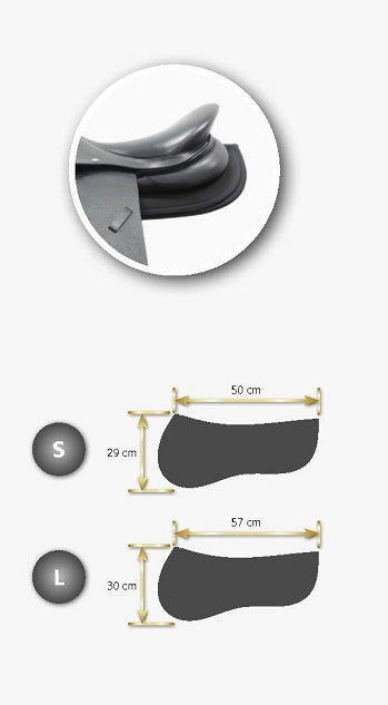 EQuest Pad Cotton.Classic V3 mit Anti-Rutsch Unterseite