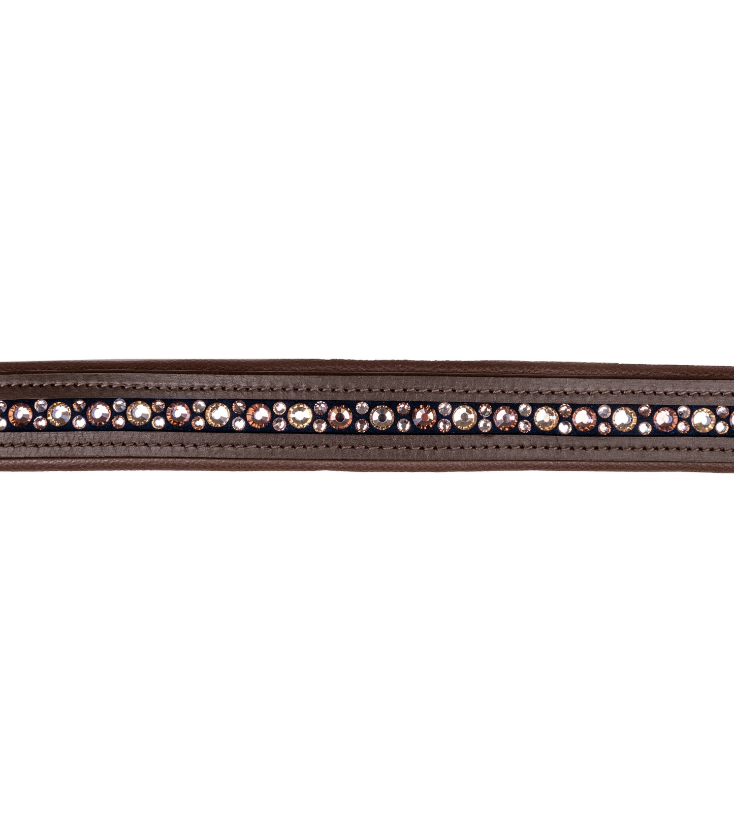Waldhausen X-Line Lederhalfter Crystal mit dekorativen Glitzersteinen