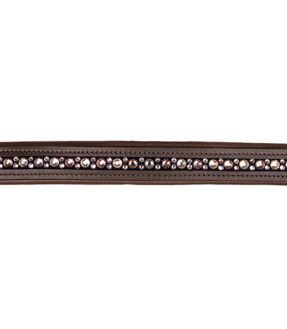 Waldhausen X-Line Lederhalfter Crystal mit dekorativen Glitzersteinen