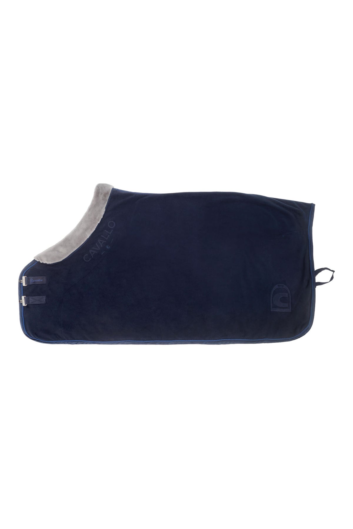 Cavallo Abschwitzdecke JOSELLE mit Kunstfellkragen