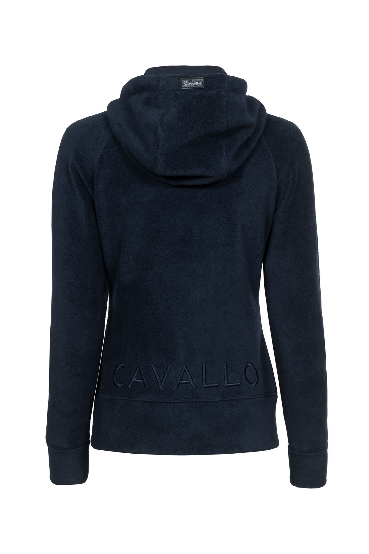 Cavallo CAVALDELTA Microfleece-Hoodie-Jacke mit Raglanarm