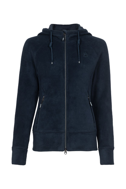 Cavallo CAVALDELTA Microfleece-Hoodie-Jacke mit Raglanarm