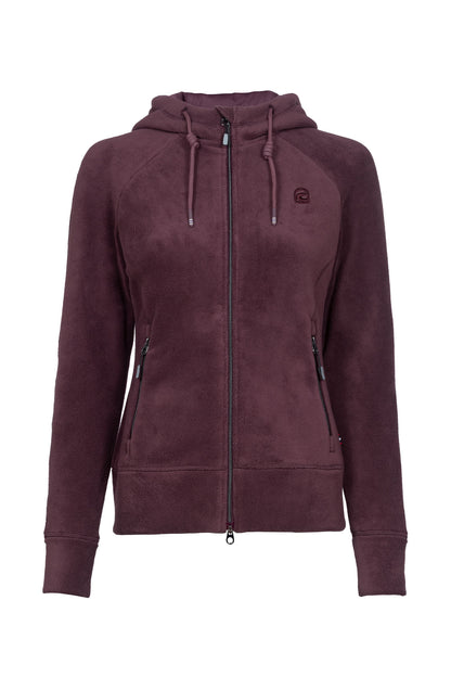 Cavallo CAVALDELTA Microfleece-Hoodie-Jacke mit Raglanarm