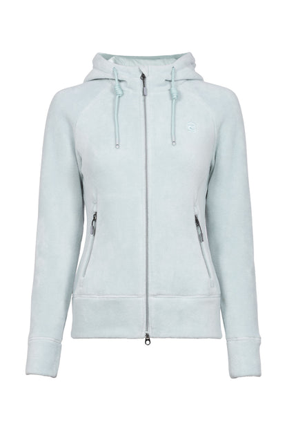 Cavallo CAVALDELTA Microfleece-Hoodie-Jacke mit Raglanarm