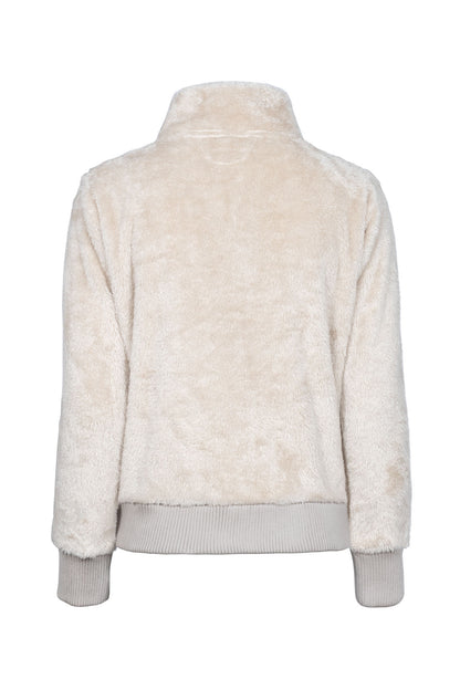 Cavallo CAVALDESI Half-Zip Sweatshirt mit funkelndem Label