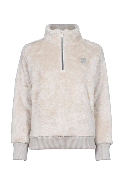 Cavallo CAVALDESI Half-Zip Sweatshirt mit funkelndem Label