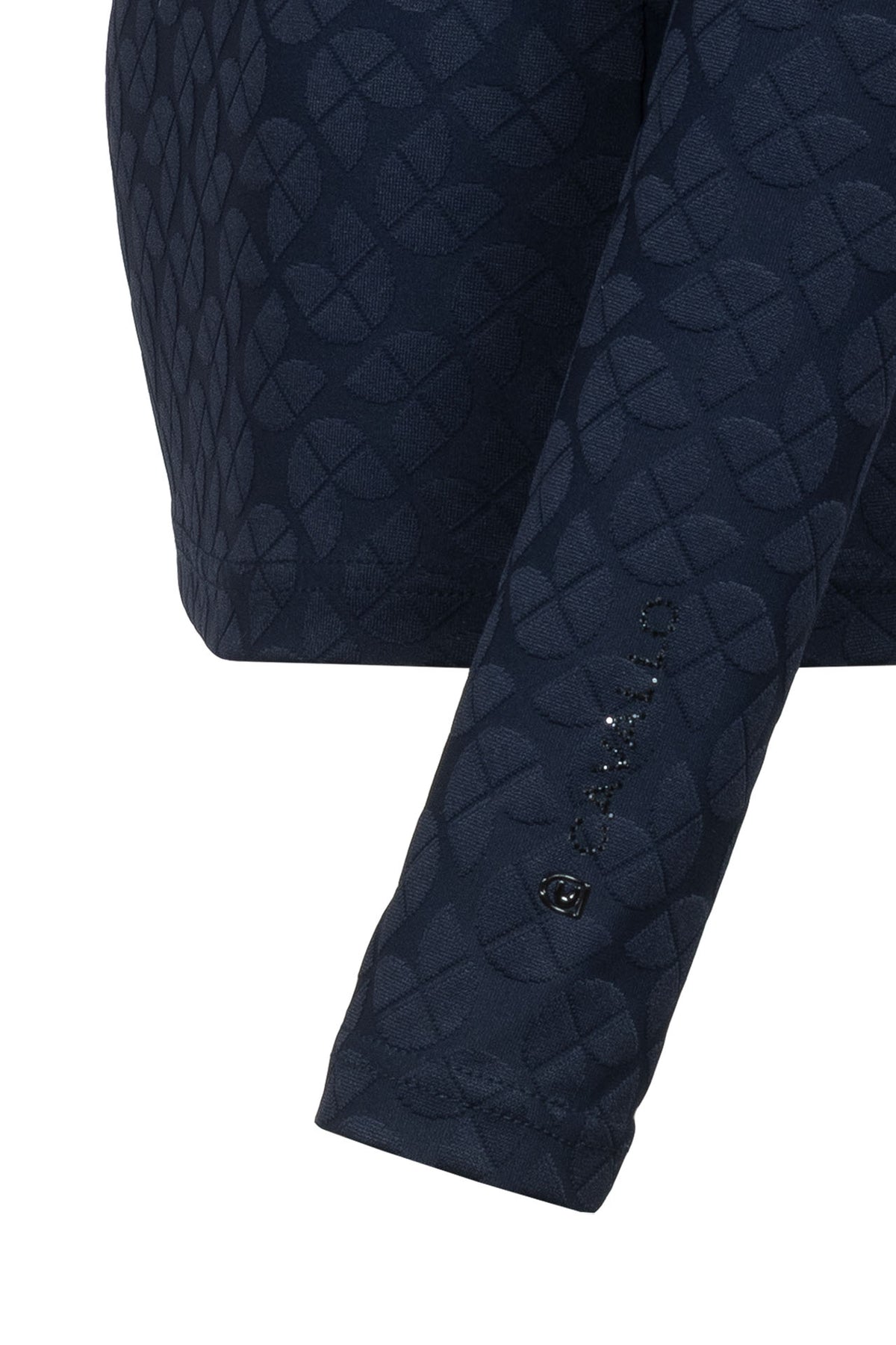 Cavallo Cavaldarsha Funktionshirt Jacquard-Stehkragenshirt