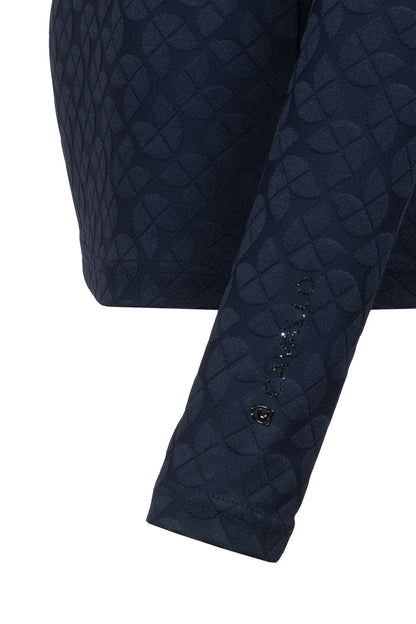 Cavallo Cavaldarsha Funktionshirt Jacquard-Stehkragenshirt