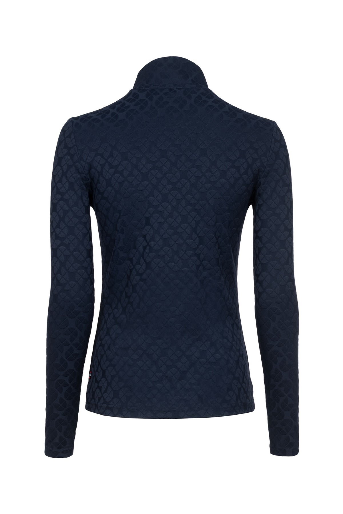 Cavallo Cavaldarsha Funktionshirt Jacquard-Stehkragenshirt