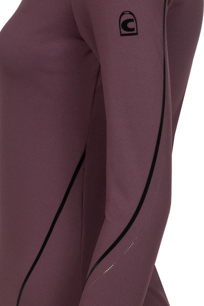 Cavallo Funktions-Rollkragen Shirt Cavaldesa in Schwarz