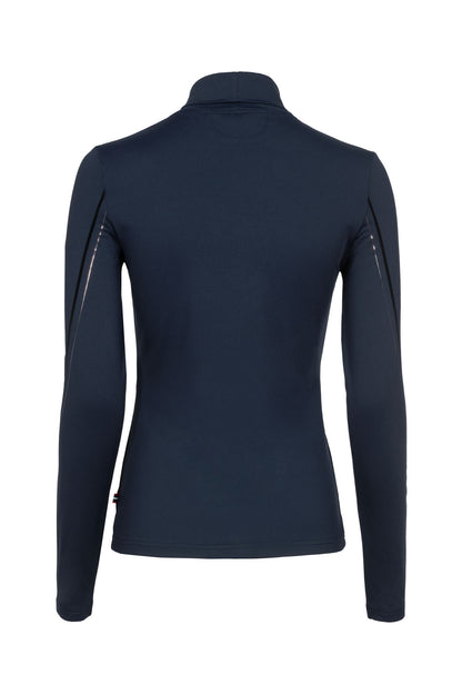Cavallo Funktions-Rollkragen Shirt Cavaldesa in Schwarz
