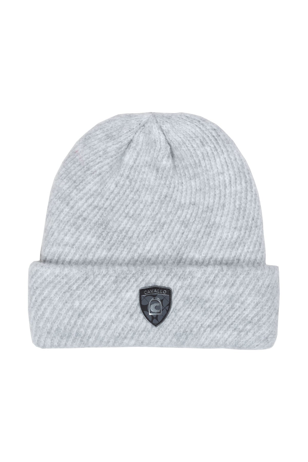 Cavallo CAVALDEONA Strickmütze – Querrippenmuster mit Fleece-Futter
