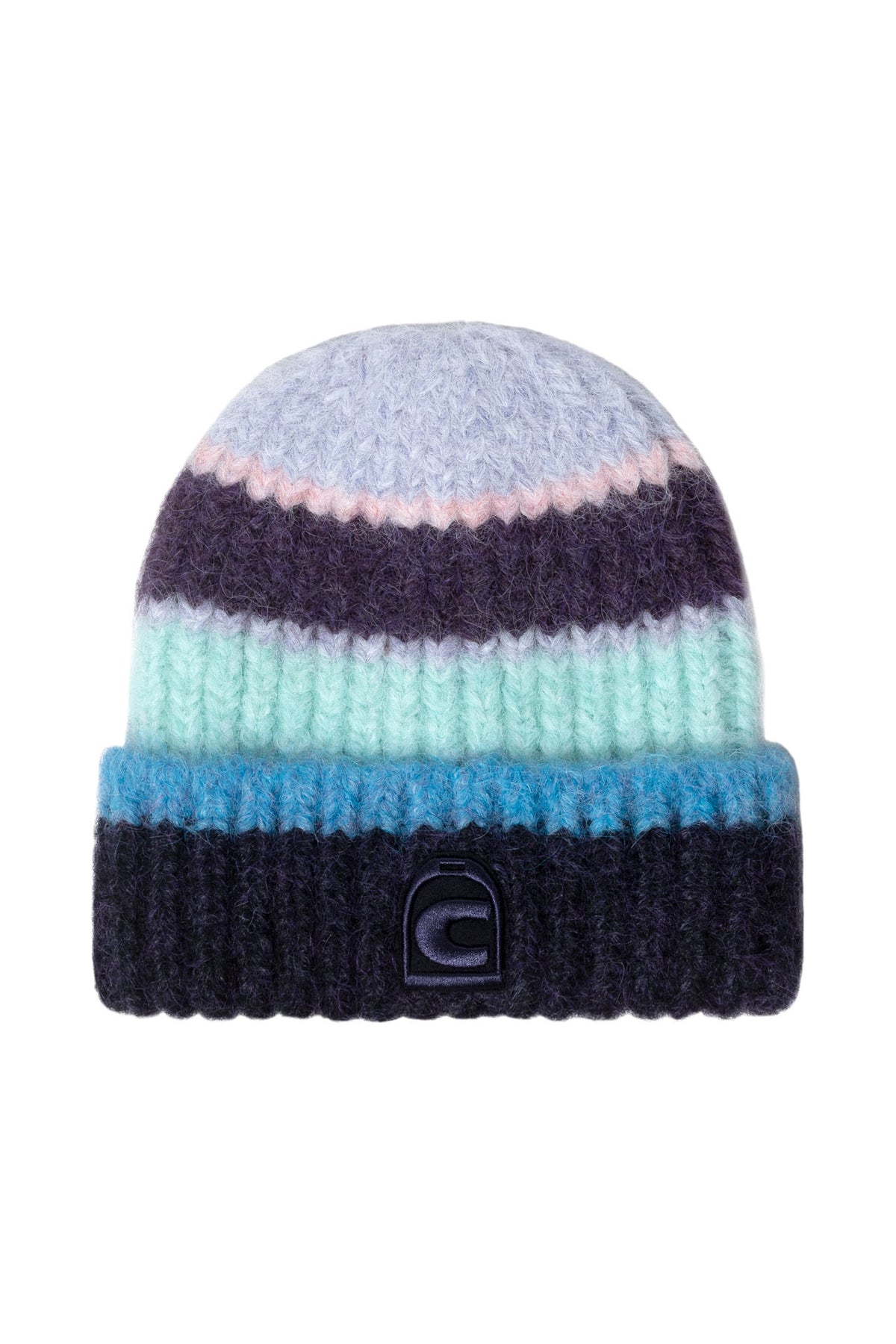 Cavallo Rippstrick-Mütze CAVALDUNI Multicolor mit Fleece-Futter