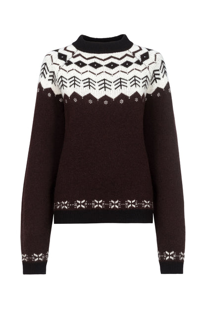 Cavallo Cavaldena Wollpullover mit Norweger-Muster