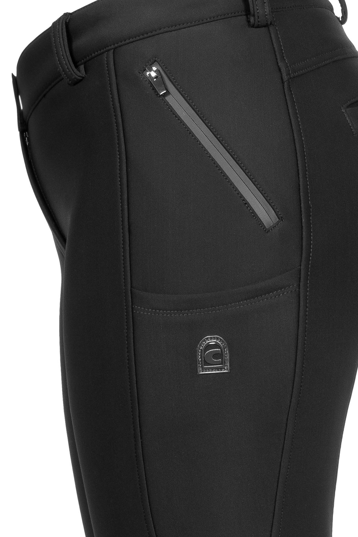 Cavallo Softshell-Reithose Cavalcianna mit Handytasche