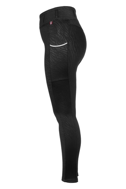 Cavallo Reithose Grip Cavallayla mit Zebramuster