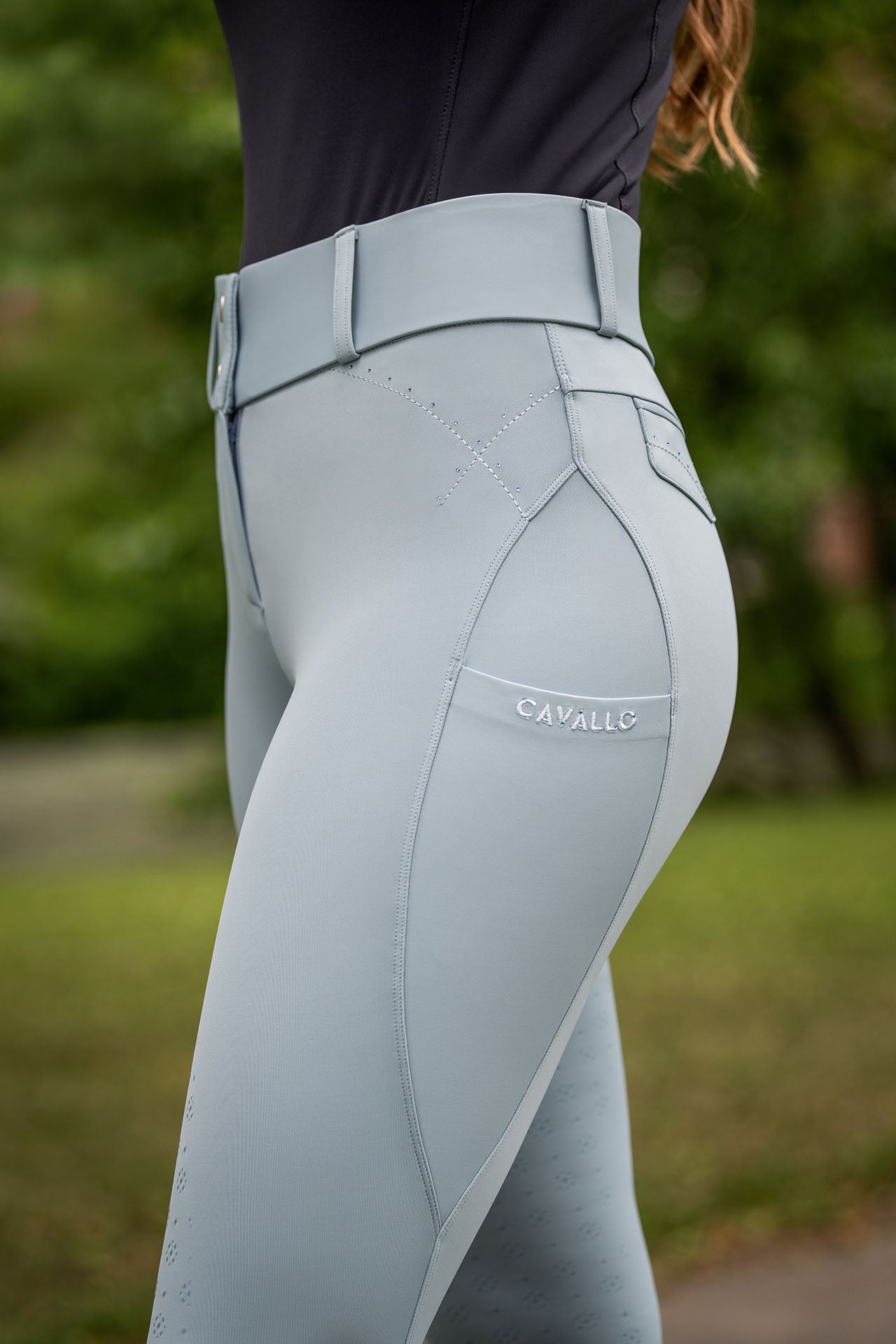 Cavallo Cavalcandera Grip Mobile Vollbesatz Damen Reithose