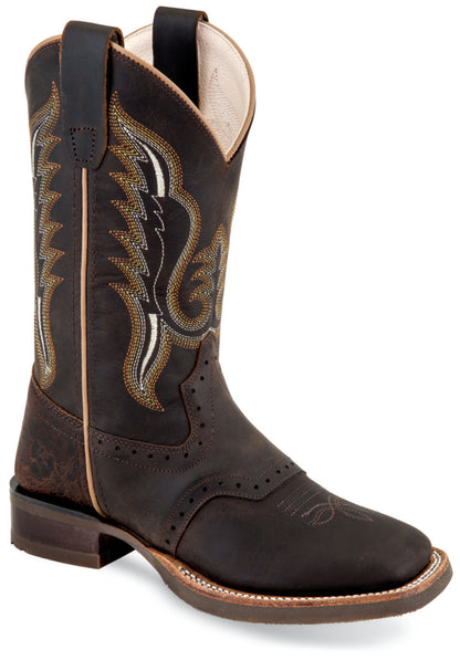 OLD West Westernstiefel für Kinder und Jugendliche mit echtem Leder