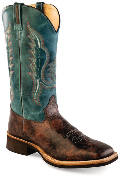 Old West Leder Westernreitstiefel Westernstiefel Gleeson für Herren